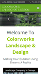 Mobile Screenshot of colorworkslandscape.net